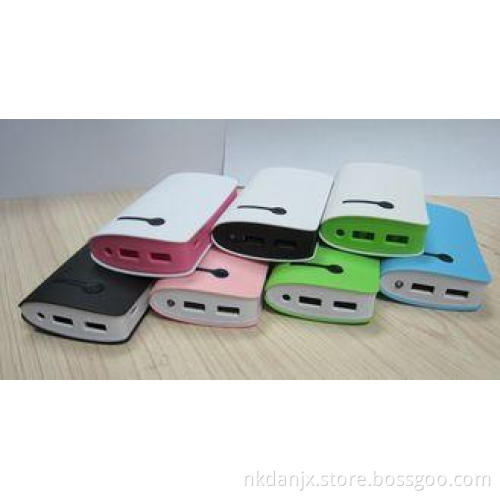 Professional Dual USB Power Bank 6600mAh For Iphone , PSP